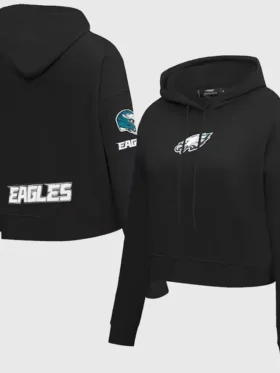 Women’s Philadelphia Eagles Pro Standard Cropped Hoodie