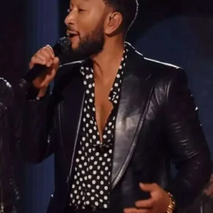 Word and Music John Legend Black Blazer Front Look
