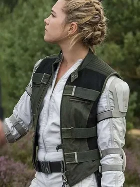 Yelena Belova Black Widow Vest Front Look