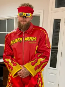 jake paul vs anthony joshua fight jacket Front