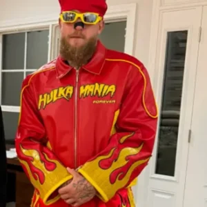 jake paul vs anthony joshua fight jacket Front