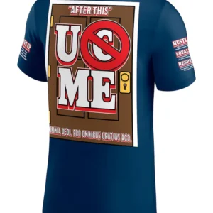 john cena last match t shirt back