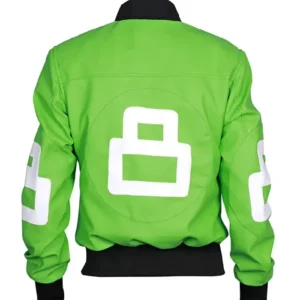 8 Ball Green Bomber Jacket