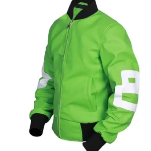 8 Ball Green Bomber Jacket