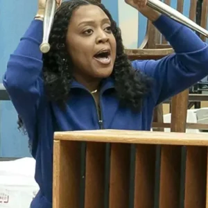 Abbott Elementary S05 Janine Teagues Blue Jacket