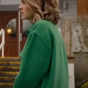 Aimee Teegarden An Easter Bloom Green Jacket