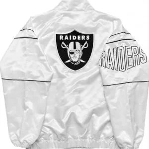 Al Davis 1994-95 Oakland Raiders Jacket BackLook