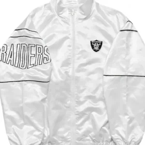 Al Davis 1994-95 Oakland Raiders Jacket Front Look