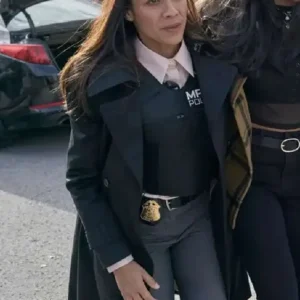 Alert Missing Persons Unit S01 Dania Ramirez Black Coat