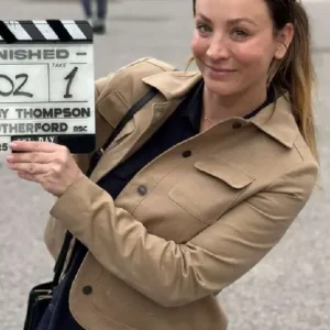 Alice Monroe Vanished Brown Jacket