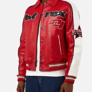 All Star Red Leather Jacket