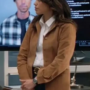 Alyssa Diaz The Rookie S08 Suede Leather Jacket