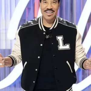 American Idol S24 Lionel Richie Varsity Jacket Front Look
