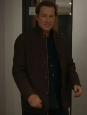 And Just Like That Aidan Shaw Quilted Jacket