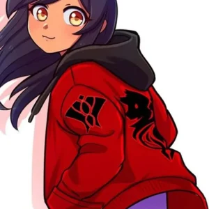 Aphmau Aaron Lycan Hoodie Front look