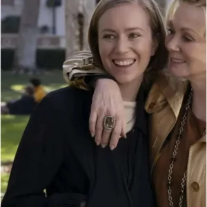 Ava Daniels Hacks S03 Black Jacket Front Look