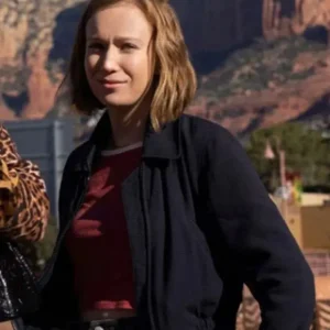 Ava Daniels Hacks S03 Black Jacket Front Look