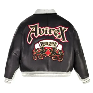 Avirex 2 Tone Goth Jacket
