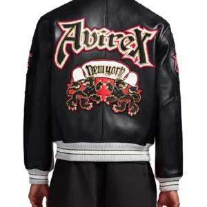 Avirex 2 Tone Goth Jacket