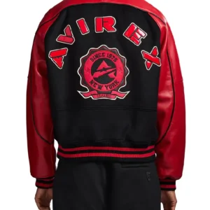 Avirex Classic Wool Leather Varsity Jacket