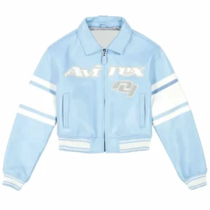 Avirex N4 Cropped Leather Jacket