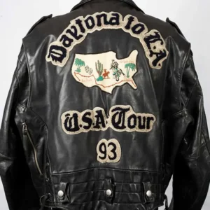 Avirex daytona jacob elordi jacket Back Look