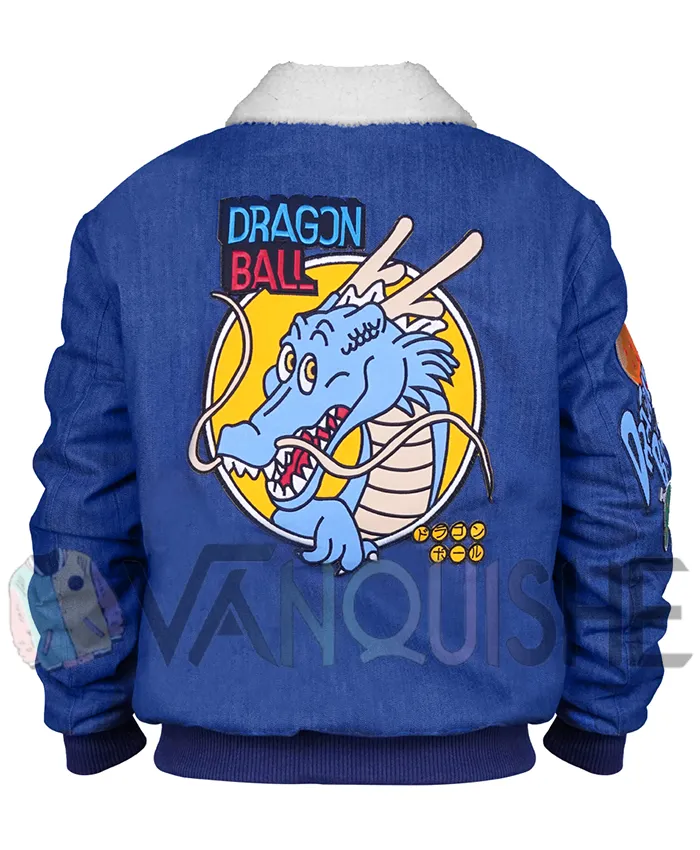 貴重ドラゴンボールデニムジャケッ100~110 breezeDRAGONBALL Dragon