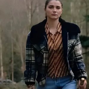 Bad Sisters Eve Hewson Plaid Jacket