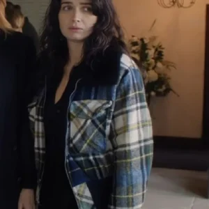 Bad Sisters Eve Hewson Plaid Jacket
