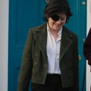 Bad Sisters Sarah Greene Suede Jacket