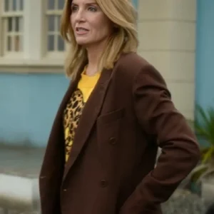 Bad Sisters Sharon Horgan Brown Wool Coat