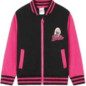 Barbie Pink Varsity Jacket