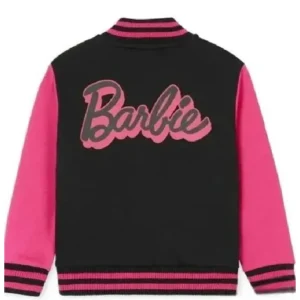 Barbie Pink Varsity Jacket