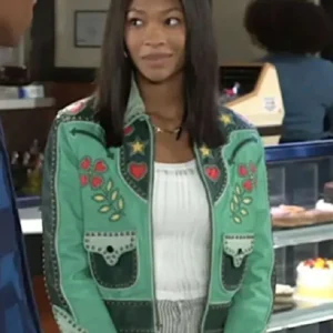 Beyond the Gates Camryn Jade Embroidered Jacket