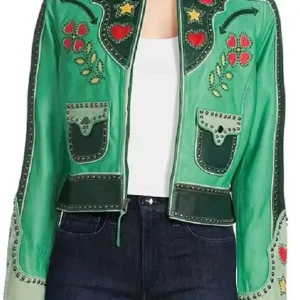 Beyond the Gates Camryn Jade Embroidered Jacket