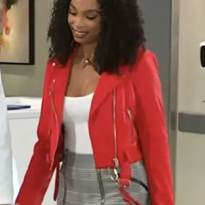 Beyond the Gates Chelsea Hamilton Leather Jacket