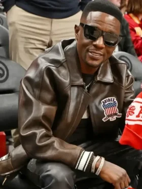 Boosie Badazz Chicago Bulls v Atlanta Hawks Leather Jacket