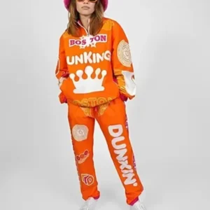 Boston Dunkings Tracksuit Front Look