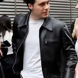 Brooklyn Beckham PFW Black Jacket