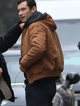 Callum Turner The Capture Brown Jacket