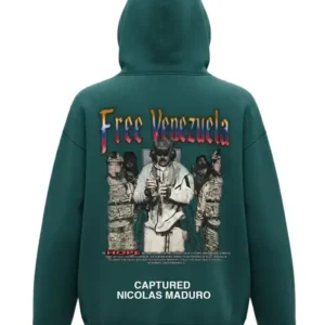Captured Nicolás Maduro Hoodie Front Look