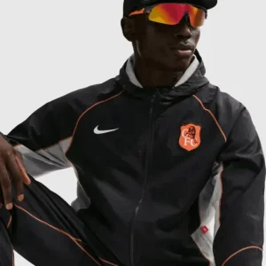 Chelsea Nike Repel Strike Hooded Jacket Front Look