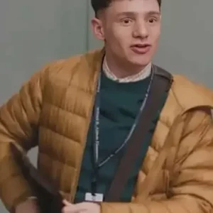 Chris Perfetti Abbott Elementary S03 Puffer Jacket Front Look