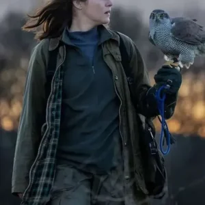 Claire Foy H Is for Hawk Green Jacket