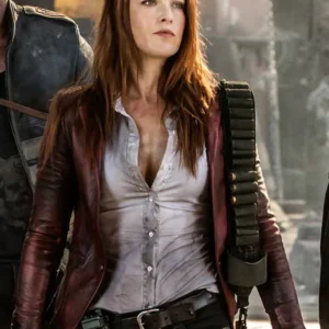 Claire Redfield Resident Evil The Final Chapter Jacket Front Look