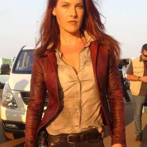 Claire Redfield Resident Evil The Final Chapter Jacket Front Look