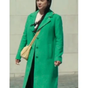 Clara Lioe Run Away Green Coat