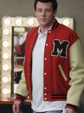 Cory Monteith Glee Letterman Jacket