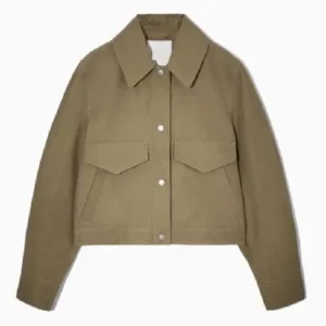 Criminal Record Cush Jumbo Cropped Jacket