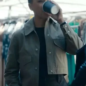 Criminal Record Cush Jumbo Cropped Jacket